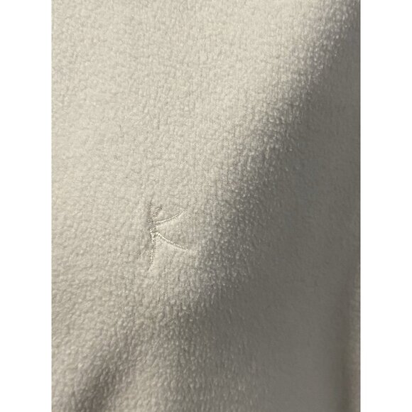 Danskin Now Jacket Womens Size XL(16/18) White Long Sleeves Zippered Pockets - Picture 4 of 11